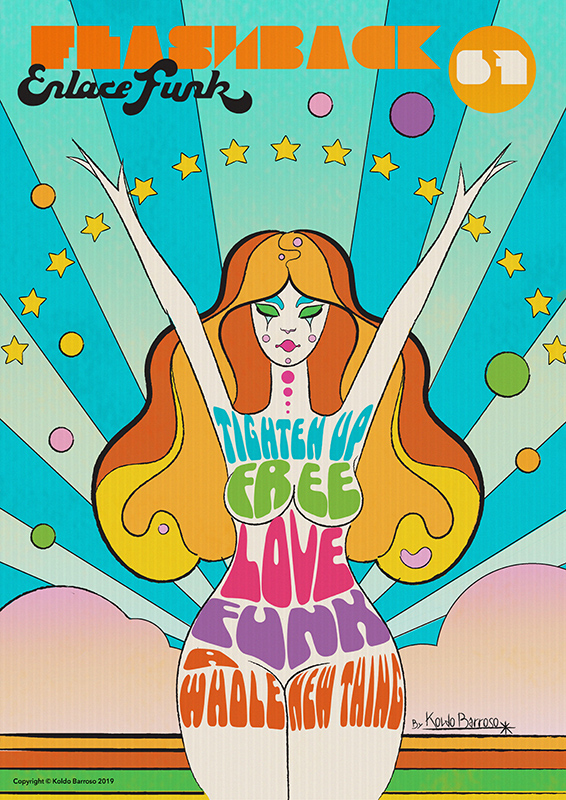 Poster Pop sixties hippie