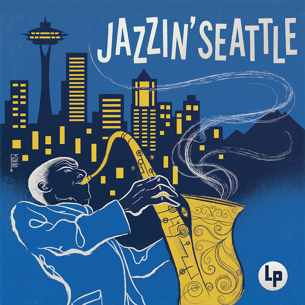 Jazz Retro Album Cover